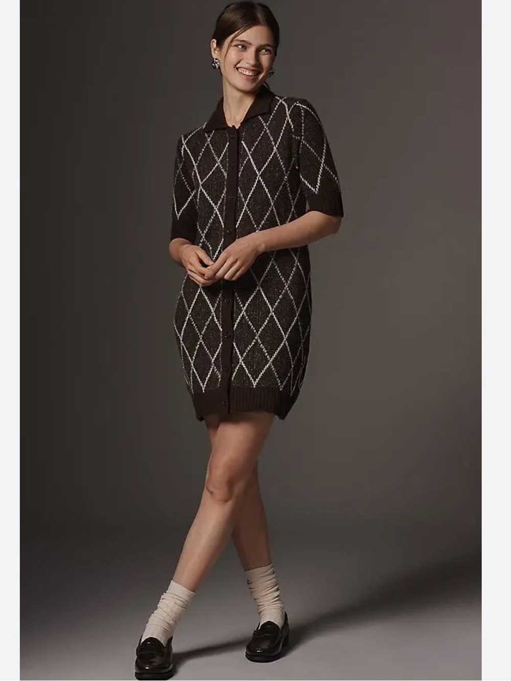 Nwt embelished sweater dress anthro